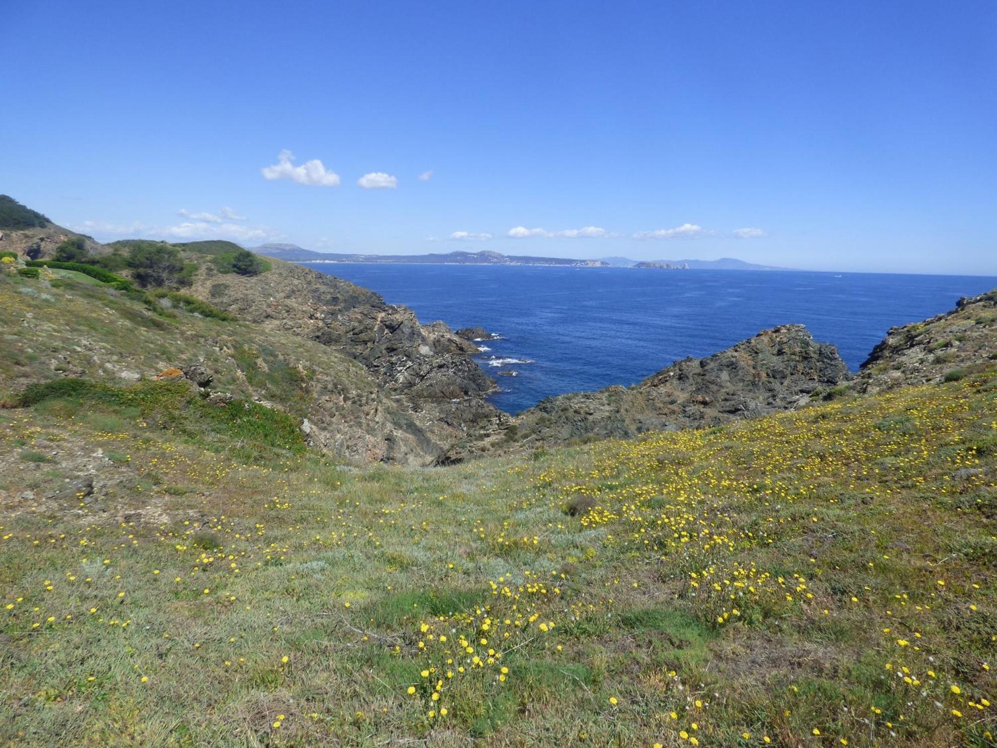 Sol y Mar 8-Maison jumelée avec terrasse, piscine et parking communautaire, surplomb de mer Begur Extérieur photo