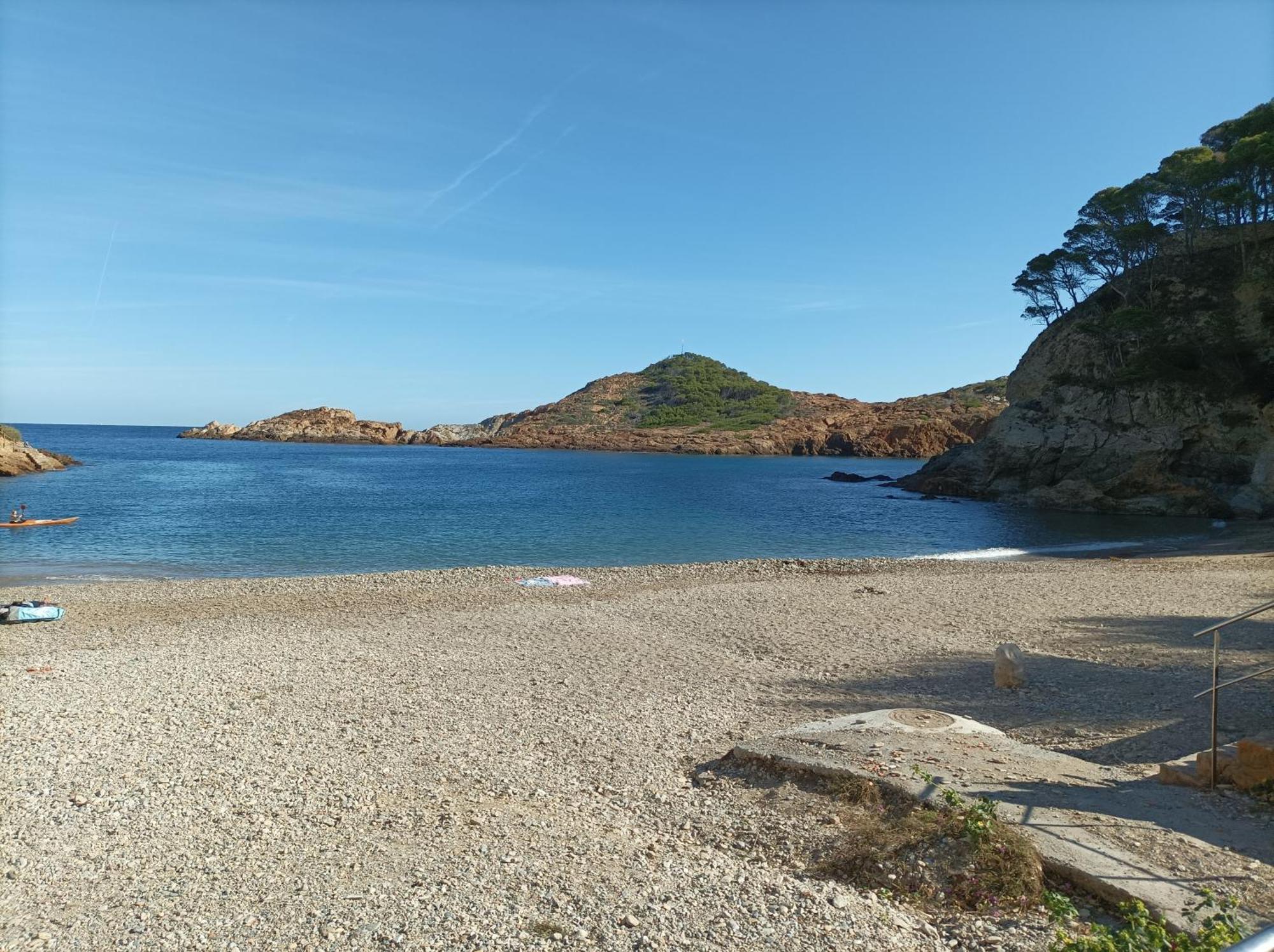 Sol y Mar 8-Maison jumelée avec terrasse, piscine et parking communautaire, surplomb de mer Begur Extérieur photo