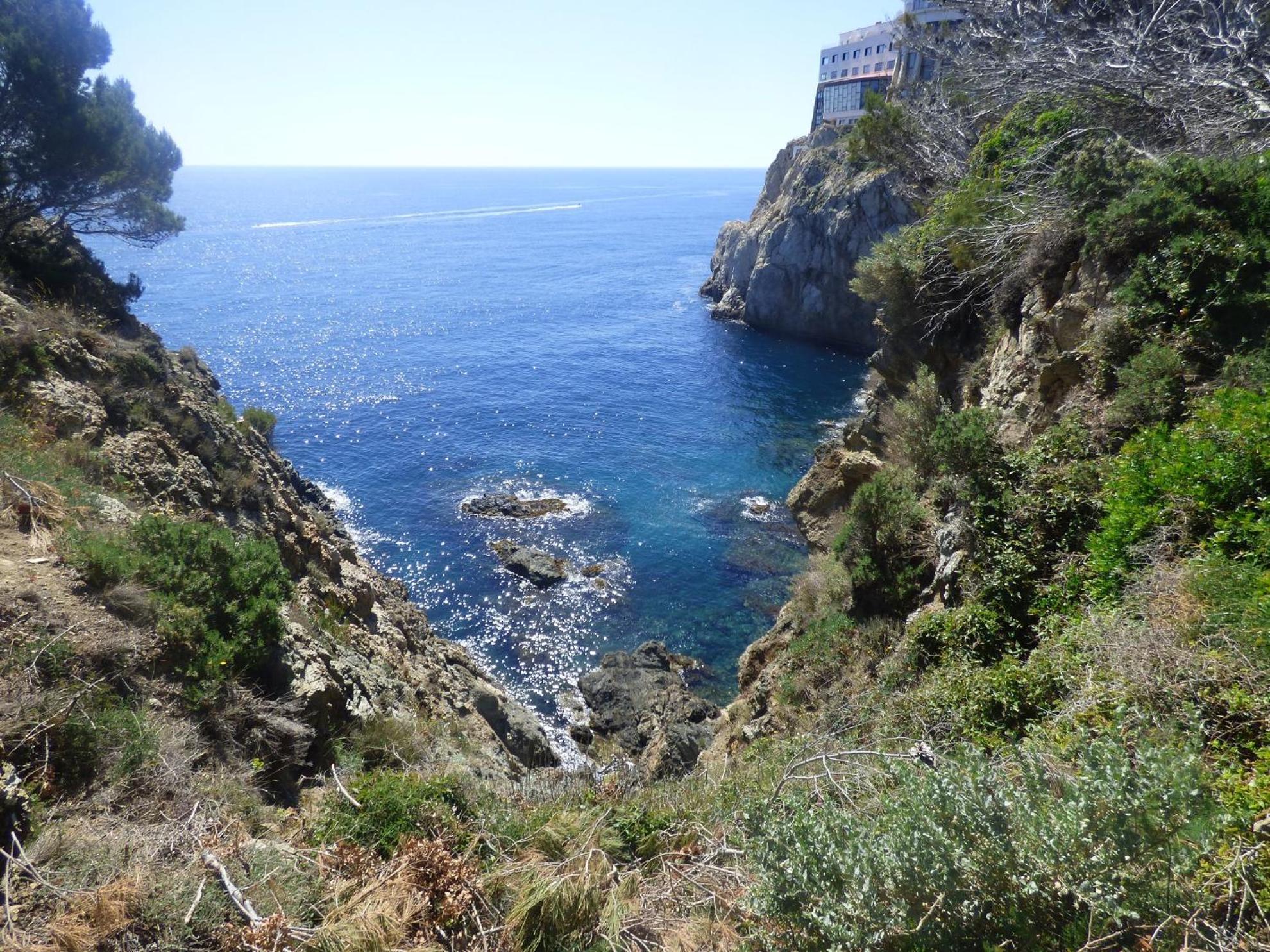 Sol y Mar 8-Maison jumelée avec terrasse, piscine et parking communautaire, surplomb de mer Begur Extérieur photo